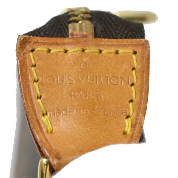 LOUIS VUITTON Pochette Accessoires Hand Bag Monogram Leather BN M51980 76EA919 - Picture 13 of 14